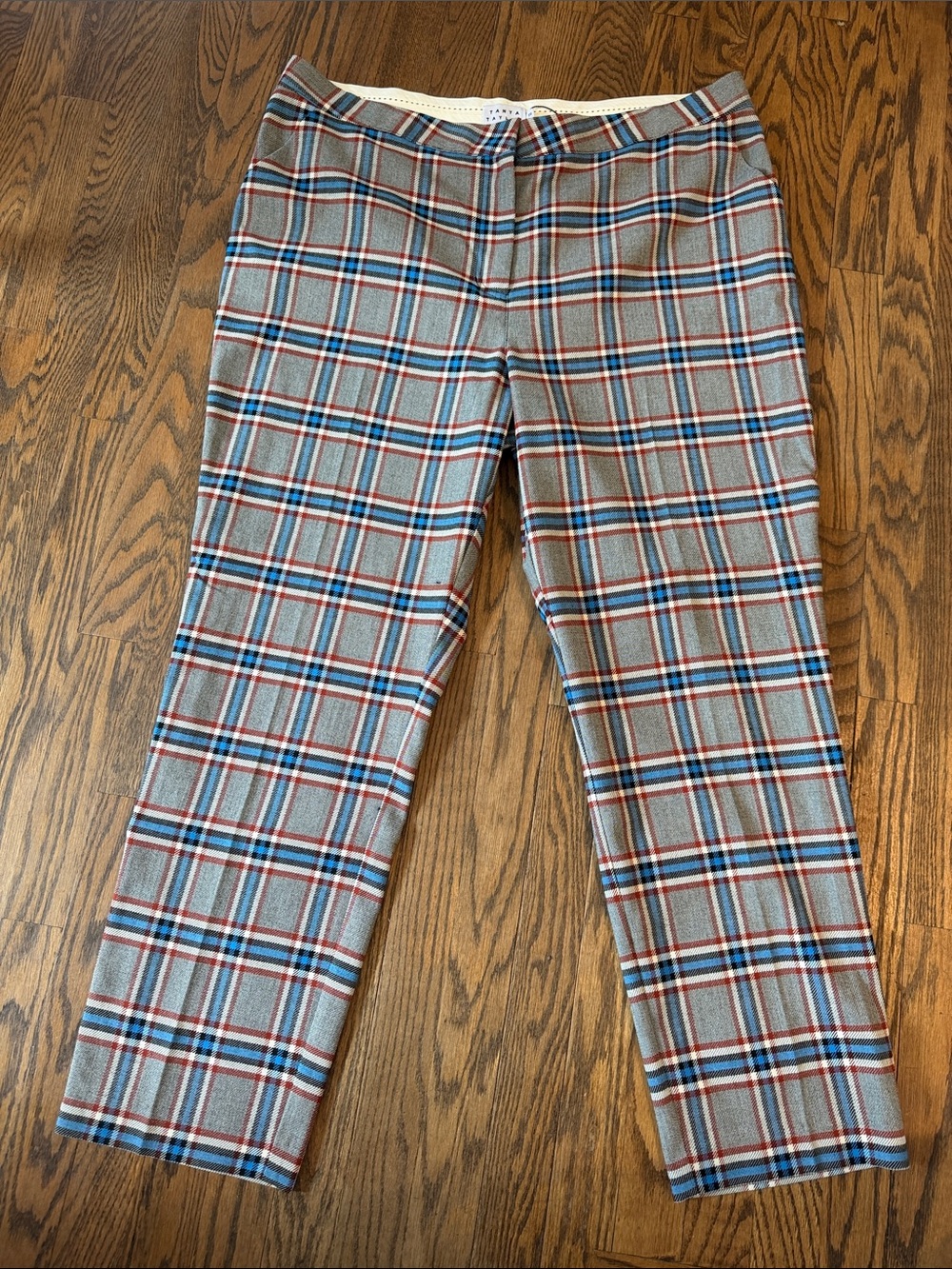 'TANYA TAYLOR Regina II Plaid
Pants NWT